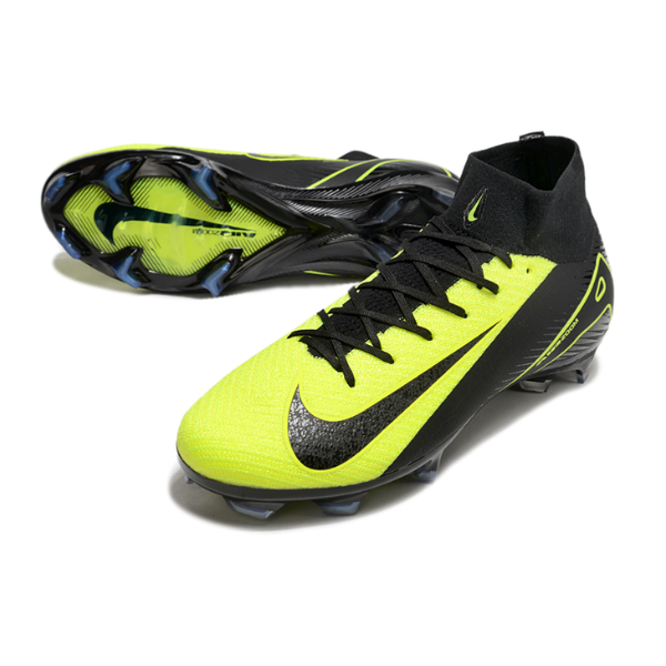 Nike Air Zoom Mercurial Superfly 10 Elite Black and Light Green FG