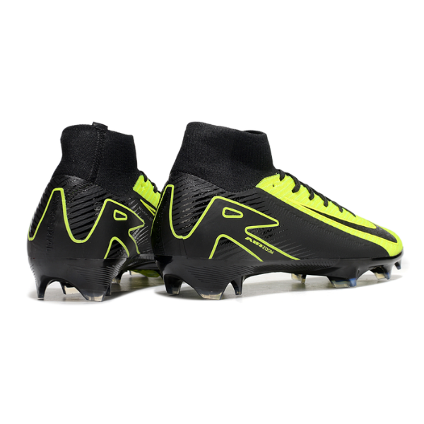 Nike Air Zoom Mercurial Superfly 10 Elite Black and Light Green FG