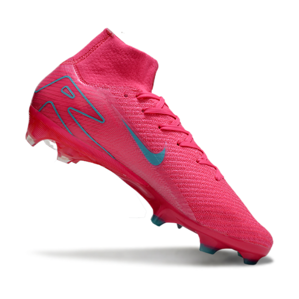 Nike Air Zoom Mercurial Superfly 10 Elite Pink and Light Blue FG