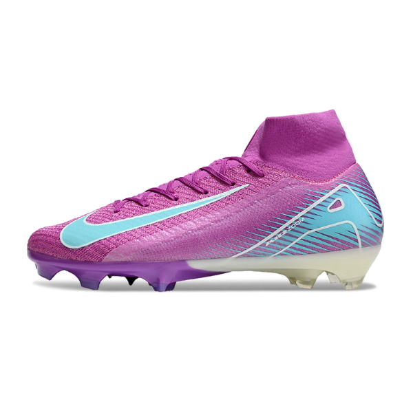 Nike Air Zoom Mercurial Superfly 10 Elite Purple and Blue FG
