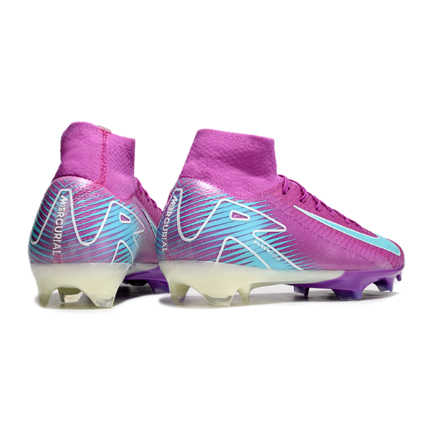 Nike Air Zoom Mercurial Superfly 10 Elite Purple and Blue FG