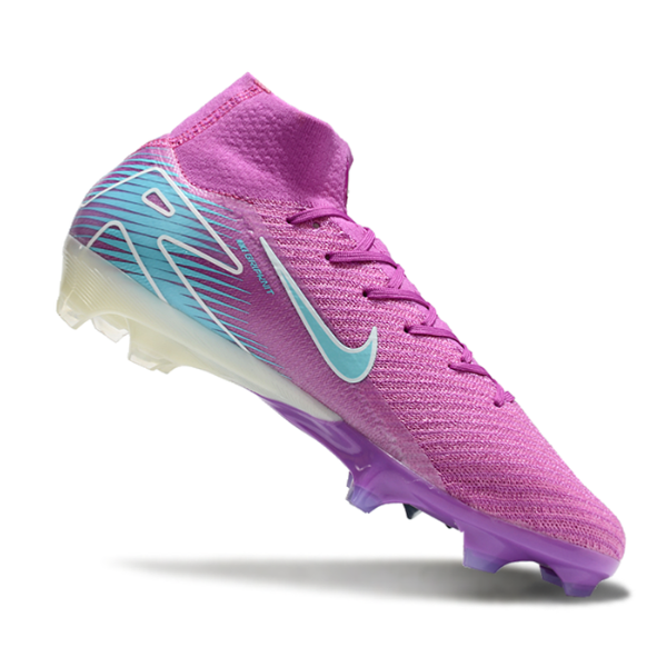 Nike Air Zoom Mercurial Superfly 10 Elite Purple and Blue FG