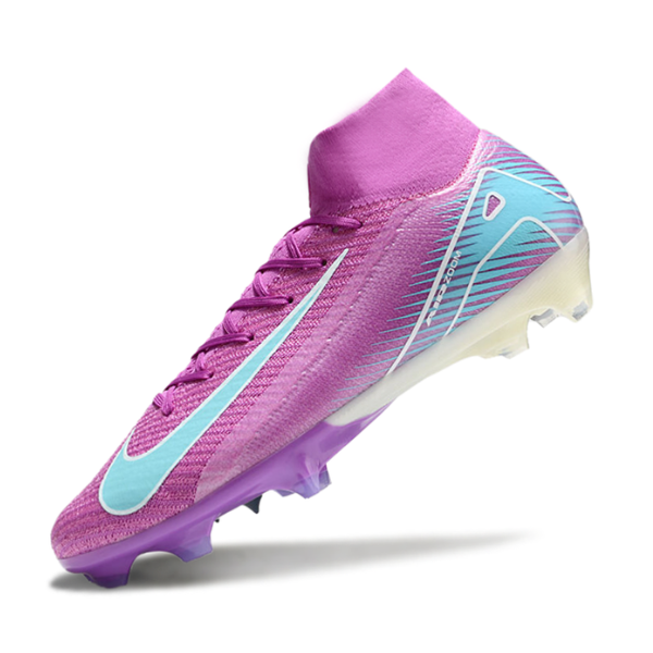 Nike Air Zoom Mercurial Superfly 10 Elite Purple and Blue FG