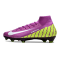 Nike Air Zoom Mercurial Superfly 10 Elite Purple and Green FG