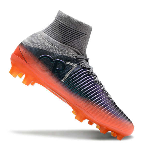Nike Mercurial Superfly 5 Elite Gray and Orange FG