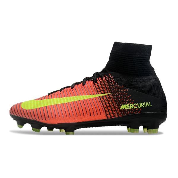 Nike Mercurial Superfly 5 Elite Orange Pink and Black FG