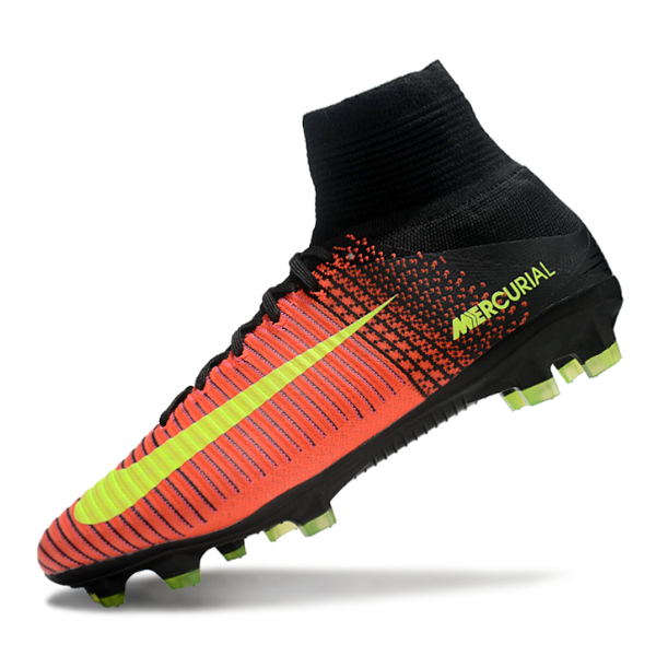 Nike Mercurial Superfly 5 Elite Orange Pink and Black FG