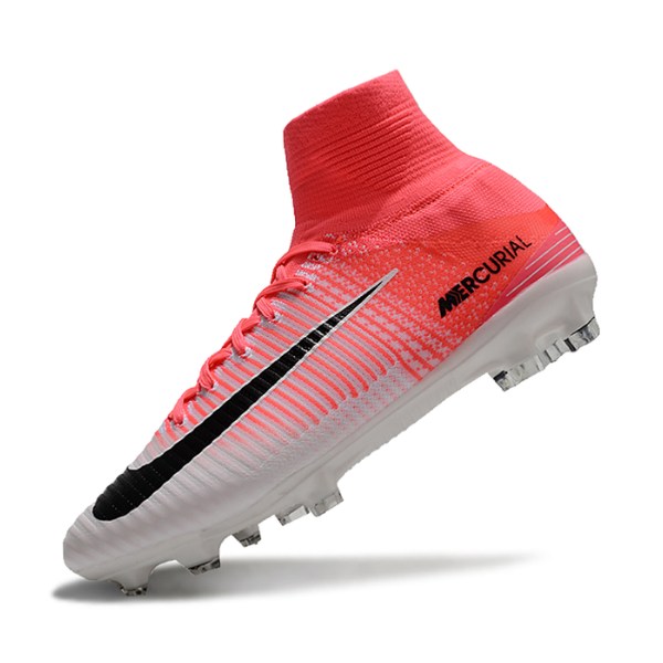Nike Mercurial Superfly 5 Elite White and Pink FG
