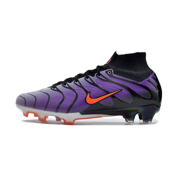 Nike Zoom Mercurial Superfly 9 Air Max Plus Black and Red FG
