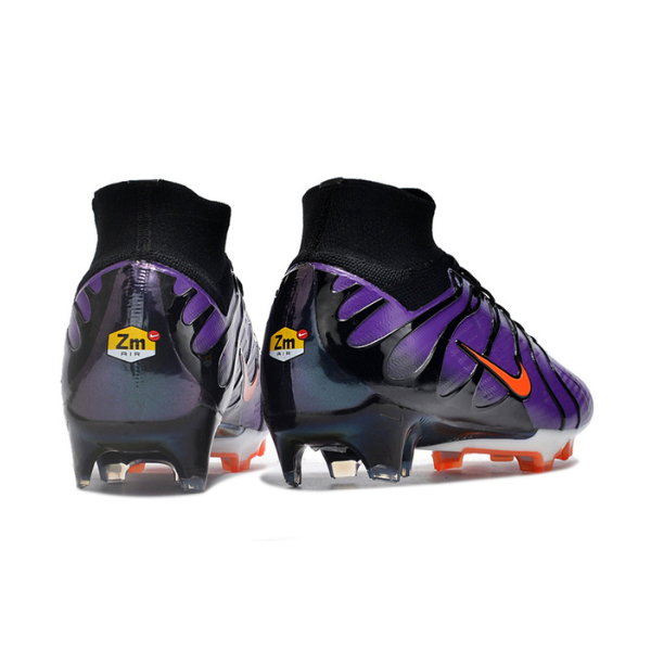 Nike Zoom Mercurial Superfly 9 Air Max Plus Black and Red FG