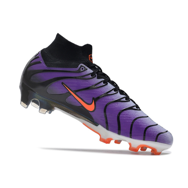 Nike Zoom Mercurial Superfly 9 Air Max Plus Black and Red FG