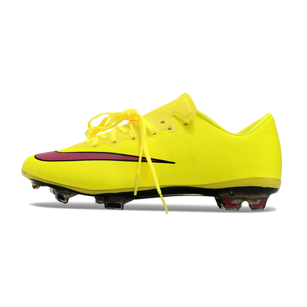 Nike Air Zoom Mercurial Vapor 10 Elite Yellow and Pink FG