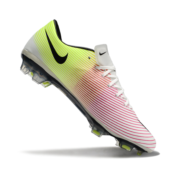 Nike Air Zoom Mercurial Vapor 10 Elite White Red and Yellow FG