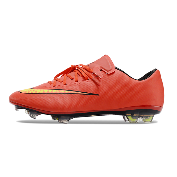 Nike Air Zoom Mercurial Vapor 10 Elite Red and Yellow FG