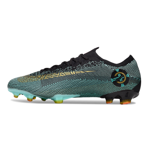 Nike Zoom Mercurial Vapor 13 Elite Black and Green FG