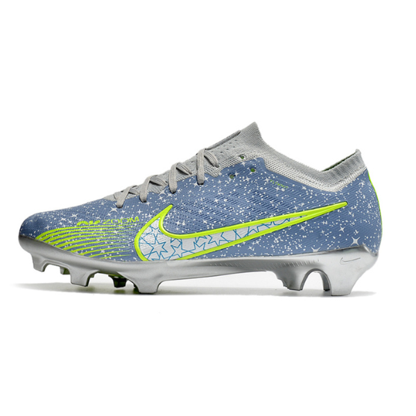 Nike Zoom Mercurial Vapor 15 Elite Gray Green and Silver FG