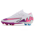Nike Zoom Mercurial Vapor 15 Elite White Pink and Blue FG
