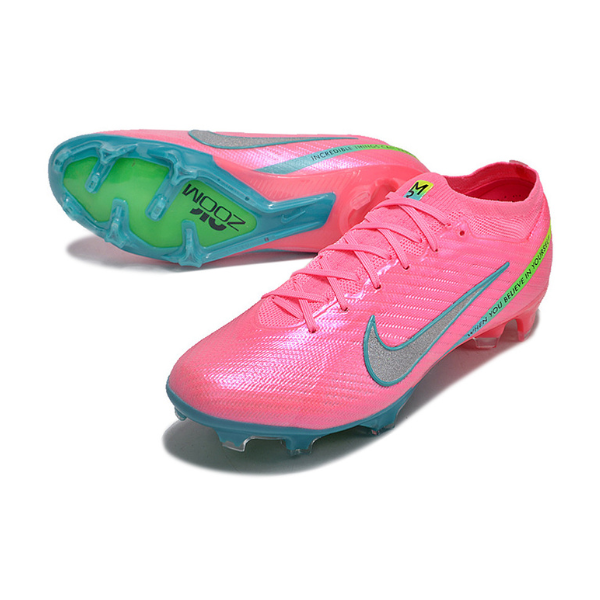 Nike Zoom Mercurial Vapor 15 Elite Pink and Blue FG