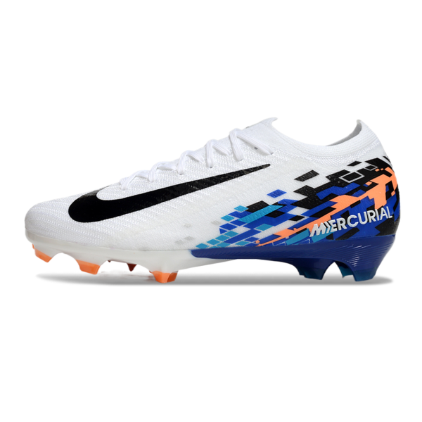 Nike Air Zoom Mercurial Vapor 16 Elite White and Blue FG