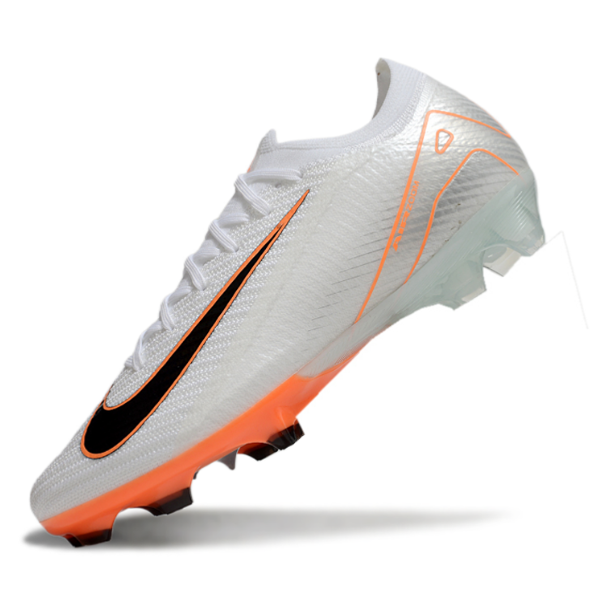 Nike Air Zoom Mercurial Vapor 16 Elite White and Orange FG