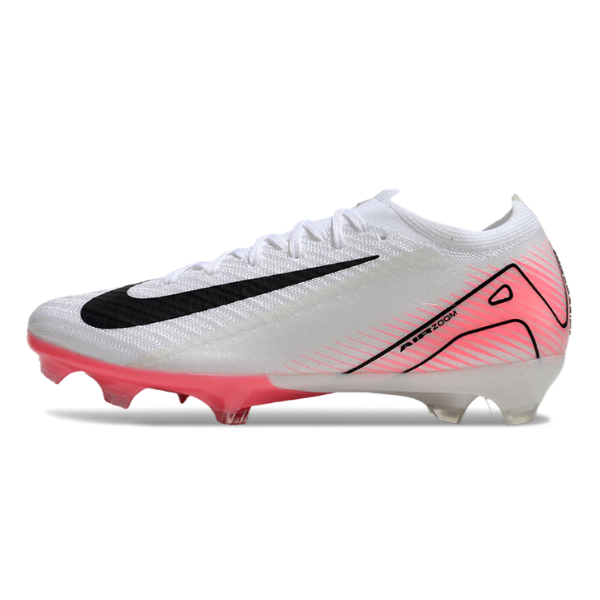 Nike Air Zoom Mercurial Vapor 16 Elite White and Light Pink FG