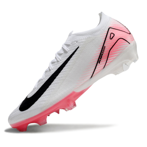 Nike Air Zoom Mercurial Vapor 16 Elite White and Light Pink FG