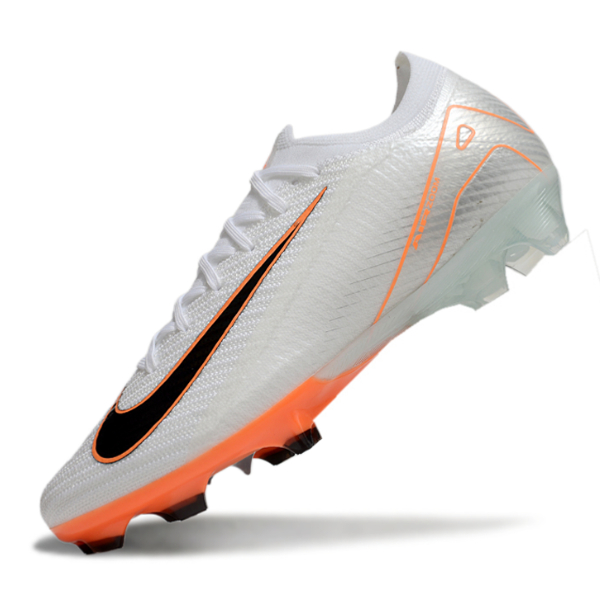 Nike Air Zoom Mercurial Vapor 16 Elite White and Orange FG