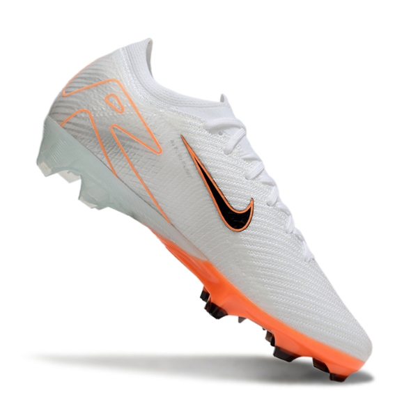 Nike Air Zoom Mercurial Vapor 16 Elite White and Orange FG