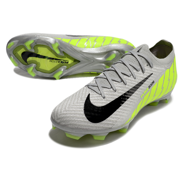 Nike Air Zoom Mercurial Vapor 16 Elite Gray and Green FG