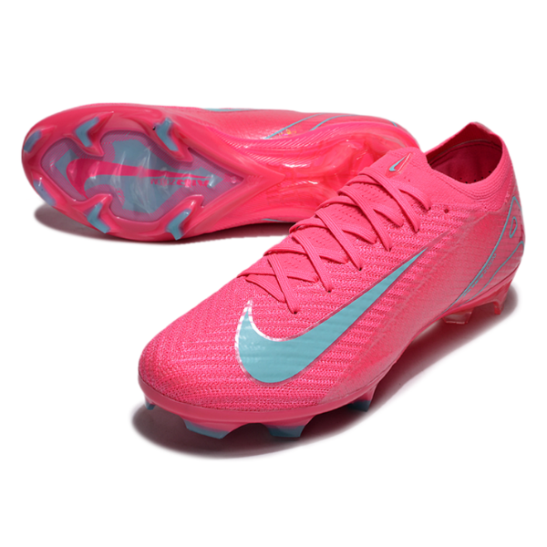 Nike Air Zoom Mercurial Vapor 16 Elite Pink and Light Blue FG