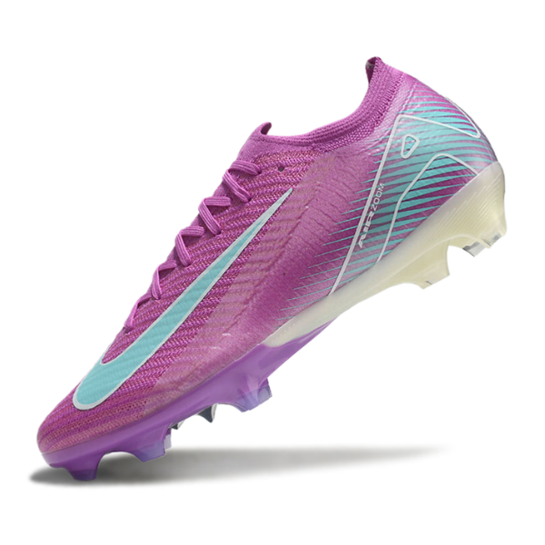Nike Air Zoom Mercurial Vapor 16 Elite Purple and Light Blue FG