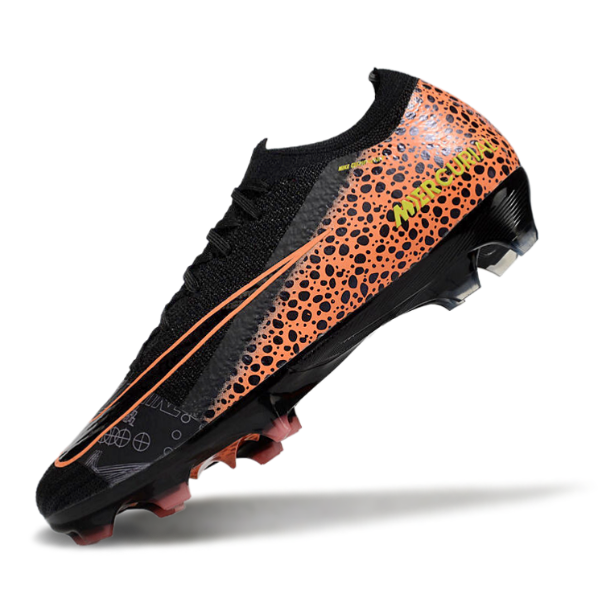 Nike Air Zoom Mercurial Vapor 16 Elite Orange and Black FG