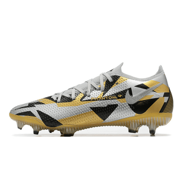 Nike Phantom GT 2 Elite Yellow Grey and Black FG