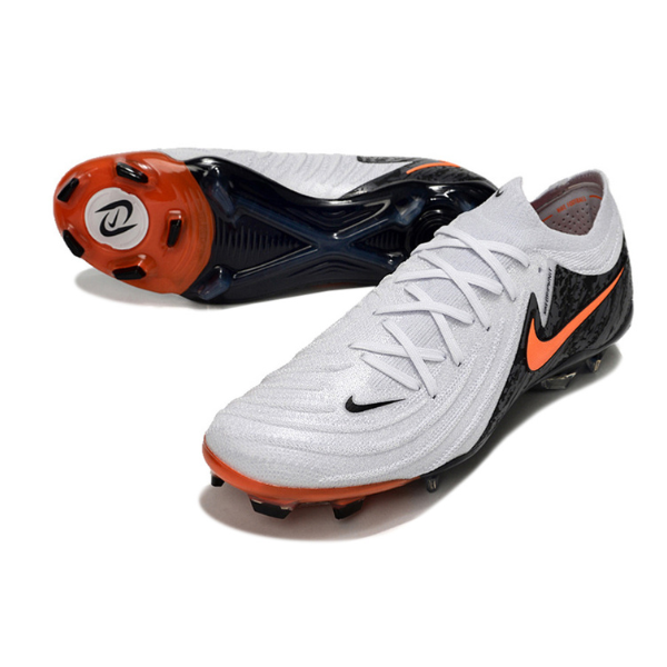 Nike Phantom GX2 Elite White Black and Orange FG