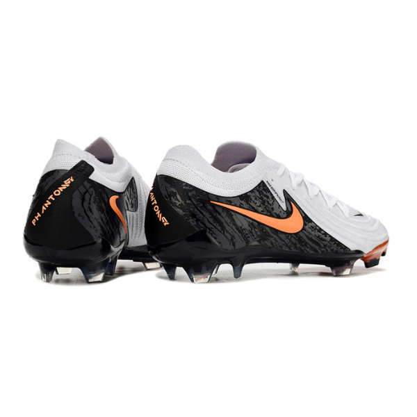 Nike Phantom GX2 Elite White Black and Orange FG