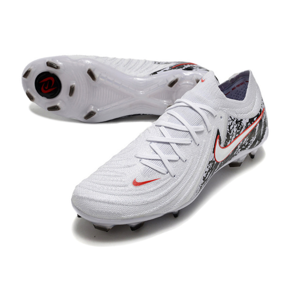 Nike Phantom GX2 Elite White Black and Red FG