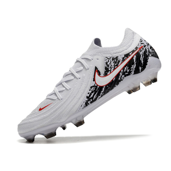 Nike Phantom GX2 Elite White Black and Red FG