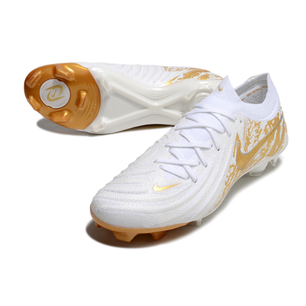 Nike Phantom GX2 Elite White and Gold FG