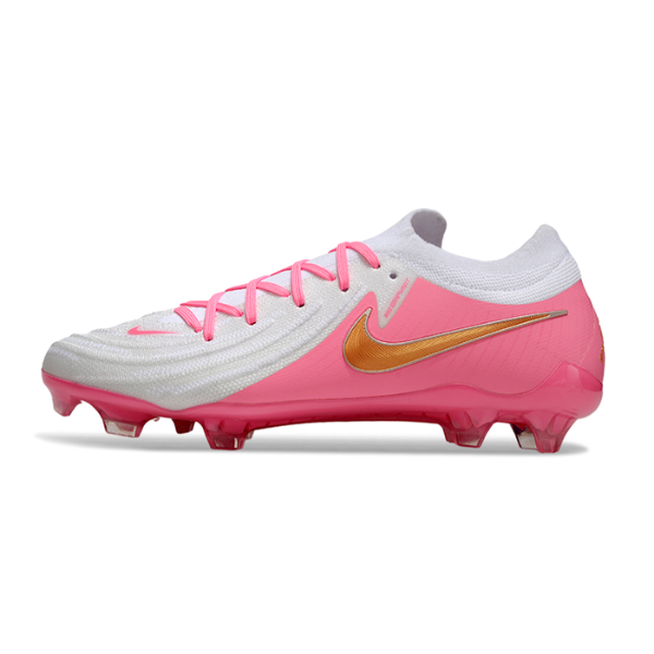 Nike Phantom GX2 Elite White and Pink FG