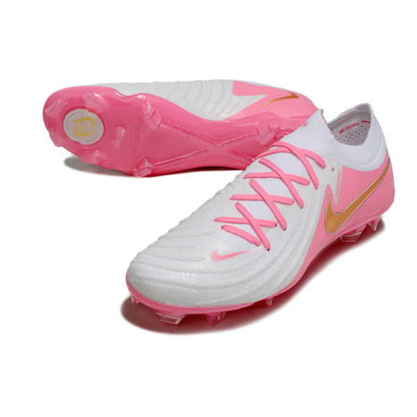 Nike Phantom GX2 Elite White and Pink FG