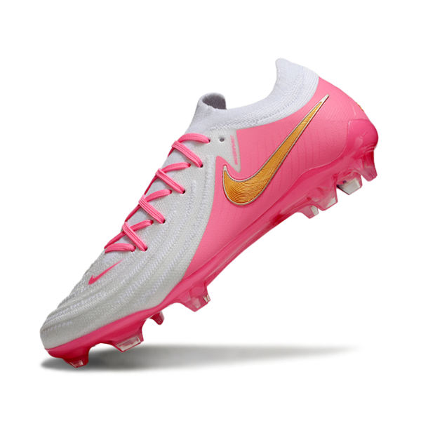 Nike Phantom GX2 Elite White and Pink FG