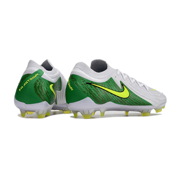 Nike Phantom GX2 Elite White Green and Yellow FG
