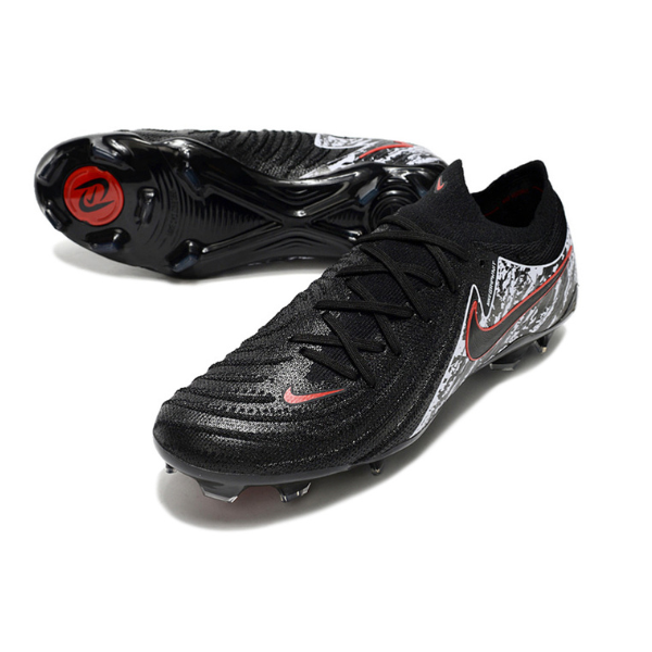 Nike Phantom GX2 Elite Black White and Red FG
