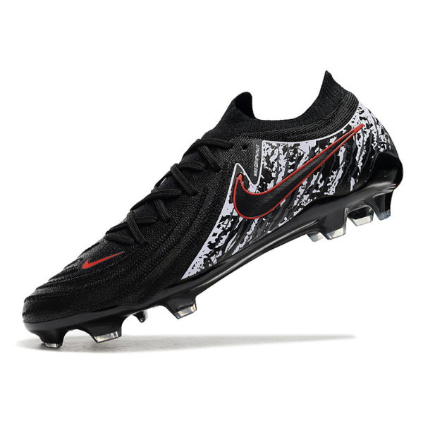 Nike Phantom GX2 Elite Black White and Red FG