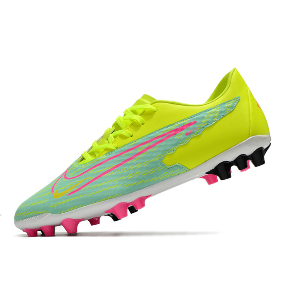 Nike Phantom GX Academy Yellow Green and Pink AG