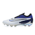 Nike Phantom GX Elite White Blue and Black FG