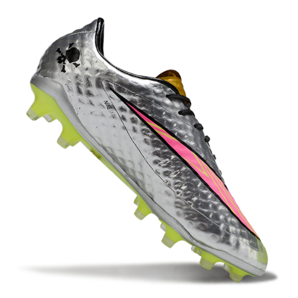 Nike Phantom Hypervenom Elite Gray Gold and Pink FG