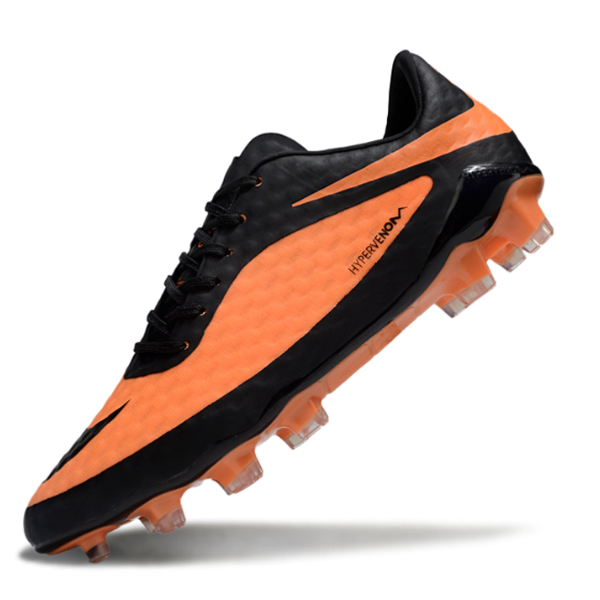 Nike Phantom Hypervenom Elite Orange and Black FG