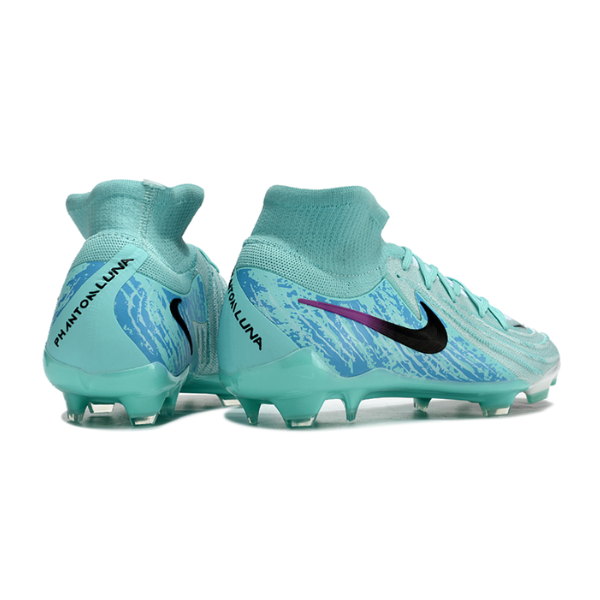 Nike Phantom Luna 2 Elite Light Blue and Black FG