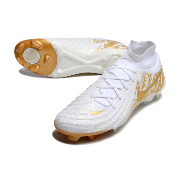 Nike Phantom Luna 2 Elite White and Gold FG